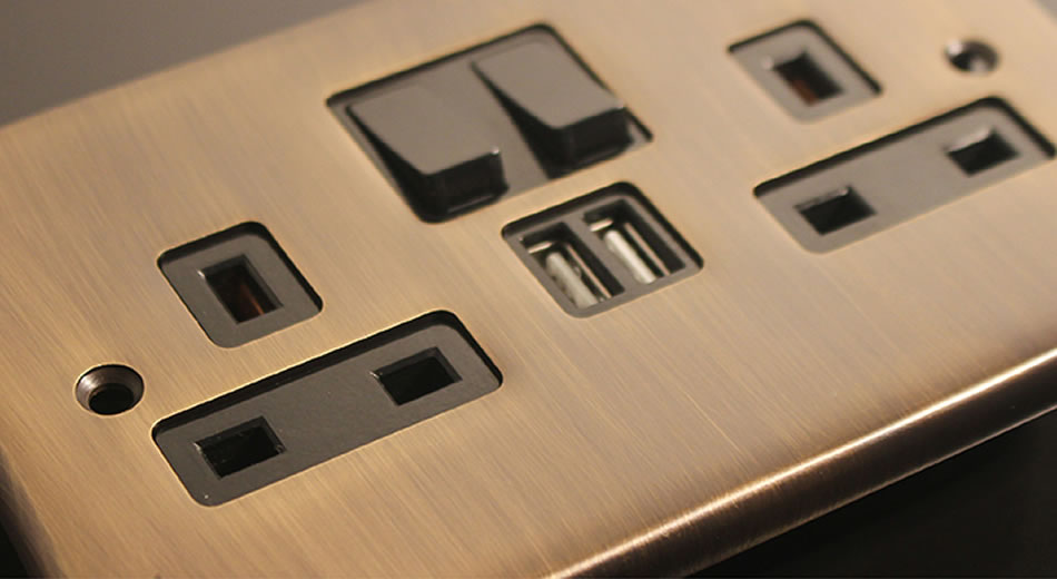 This is an image of a plug socket accessory 